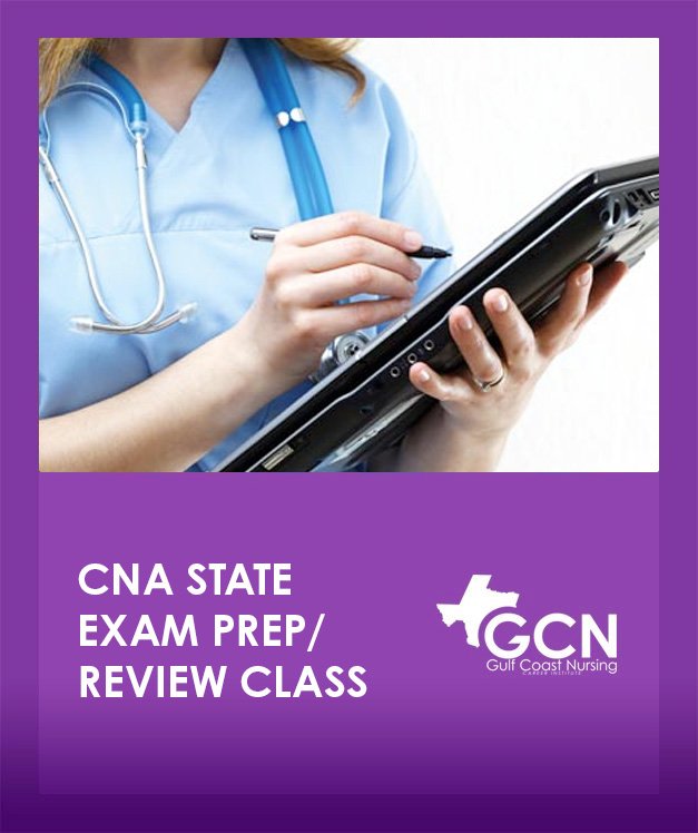 CNA State Exam Prep/ Review Class Payment Options Gulf Coast Nursing